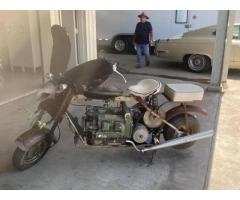 1958 CUSHMAN EAGLE RAT ROD SCOOTER