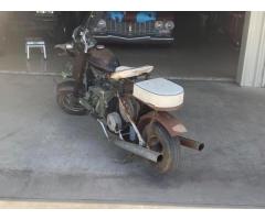 1958 CUSHMAN EAGLE RAT ROD SCOOTER