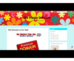 OLDHIPPIE.COM Domain for Sale