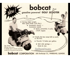 WTB 1954 BOBCAT GOLF SCOOTER