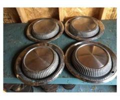SET OF FOUR HUB CAPS TO 1960 PLYMOUTH