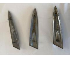 1960 PLYMOUTH FEAR FENDER SPEAR HEADS