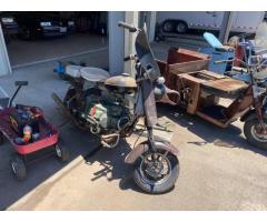 1958 CUSHMAN EAGLE RAT ROD SCOOTER