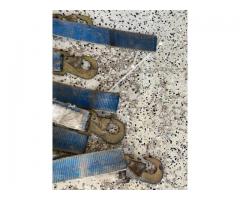 Set of 4 Used Ratcheting Straps 