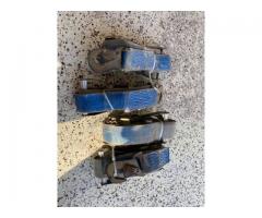 Set of 4 Used Ratcheting Straps 