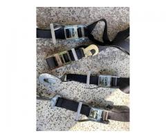 Set of 4 Used Ratcheting Straps