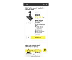 B&M Pro Stick Race Shifter with Button Ball and Cable