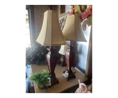 PAIR of Table Lamps