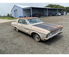 Set of Hubcaps on 63 Plymouth